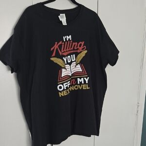 Black Graphic Kids T-Shirt